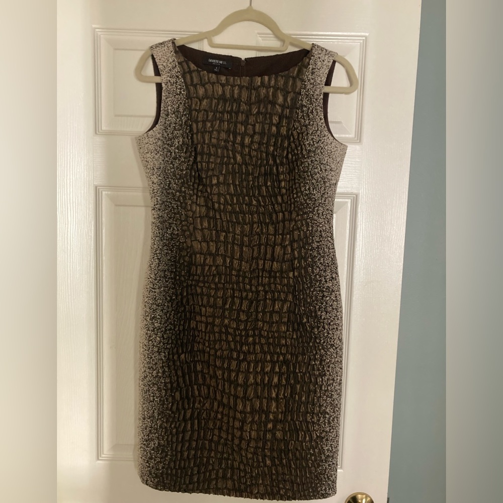 Lafayette 148 New York Sheath Dress. Fully lined. In great condition
